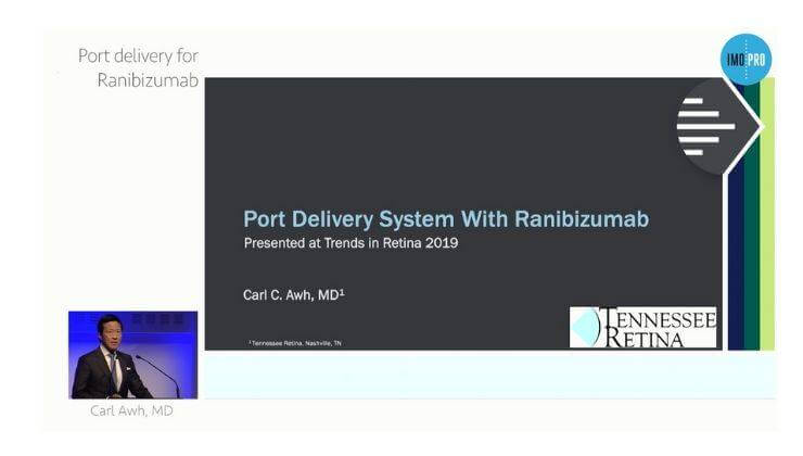  Port delivery system with Ranibizumab