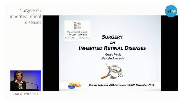 Surgery on inherited retinal diseases